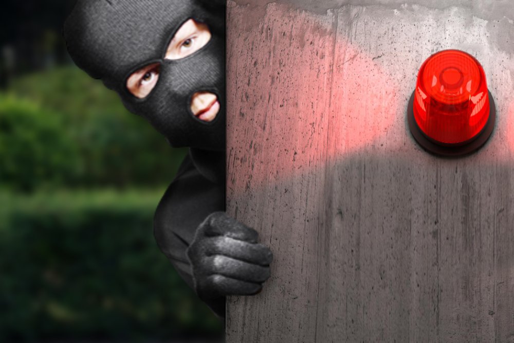 This panel activates the siren which is connected to it to deter intrudes.